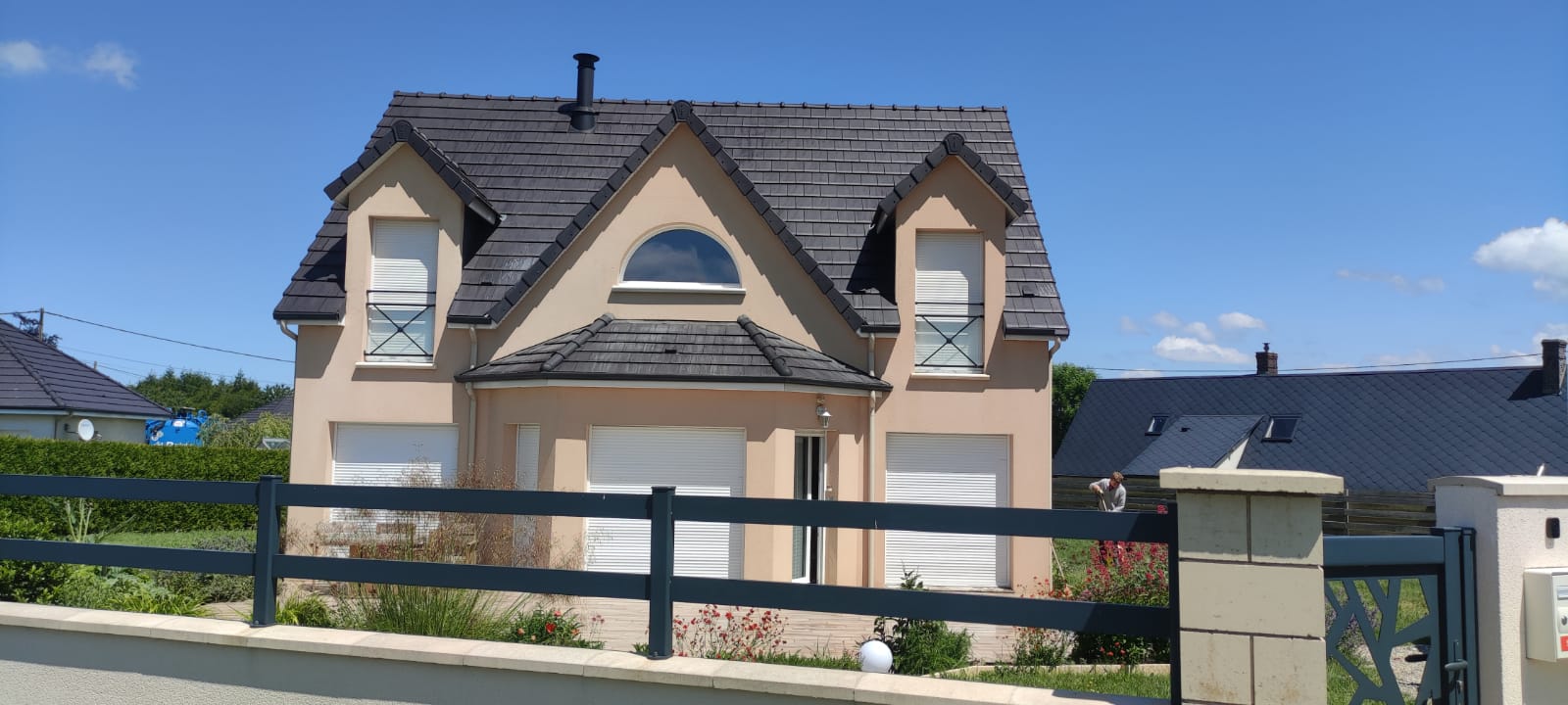 Nettoyage façade et toiture